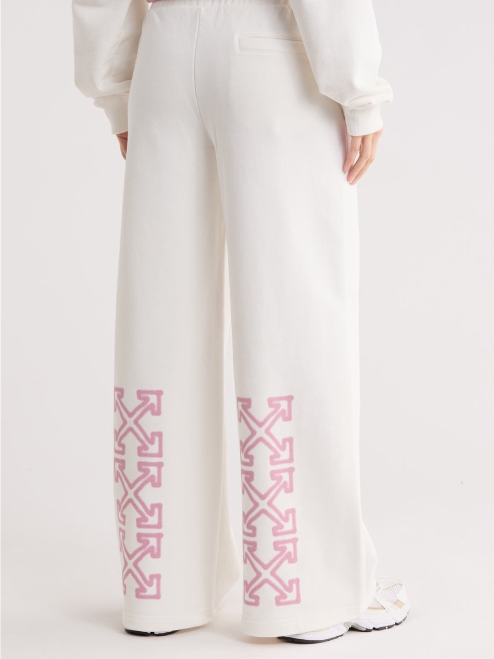 Off-White Wide-Leg Sweatpants